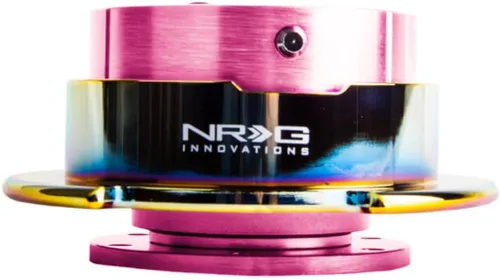 Vista 7 de NRG Innovations NRG-SRK-250NB-MC GEN 2.5 - Adaptador de liberación rápida para volante, 6 agujeros y patrones de pernos 6x70 y 6x74mm/Cuerpo azul
