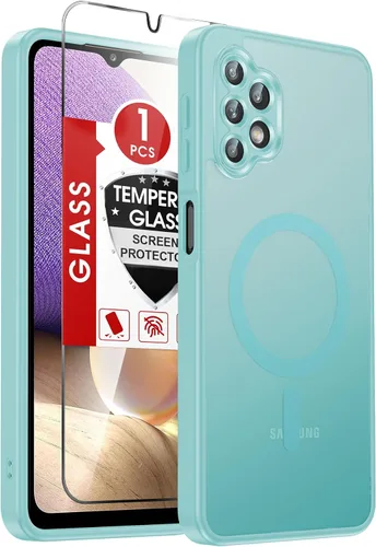 Vista 171 de LeYi Funda para teléfono Samsung-S23: protector de pantalla e imán MagSafe Púrpura