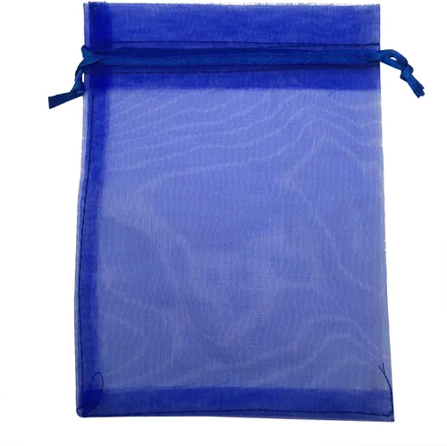 Vista 3 de Bolsa de organza con cordón de 5 x 7 pulgadas, 50 unidades, regalo fuerte, caramelo, B6ag, joyería, fiesta, boda, favor (negro)