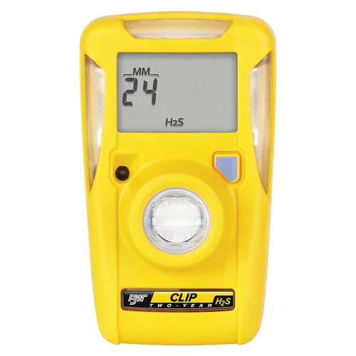 Vista 5 de Detector y monitor de gas H2S (ácido sulfhídrico) con clip marca BW Technologies, S, Amarillo, 1