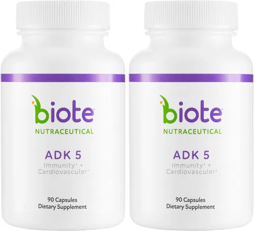 Vista 8 de Biote Nutraceuticals - ADK 5 - Inmunidad + Cardiovascular (90 Cápsulas)