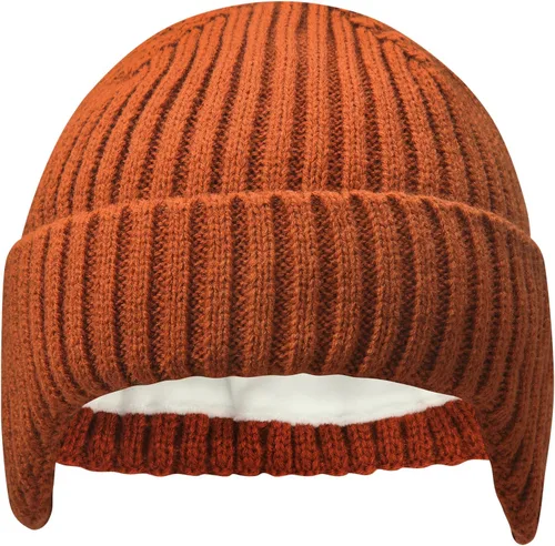 Vista 3 de MaxNova Gorro de invierno para bebé, gorro de punto con orejeras para niños y niñas de 0 a 8 años