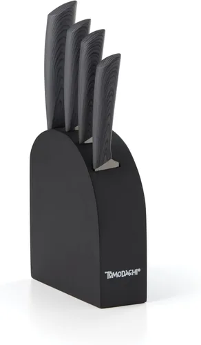 Vista 14 de Hampton Forge Tomodachi HMC01B612L Raintree Ash - Juego de bloques de cuchillos de 13 piezas