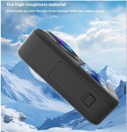 Vista 8 de Coyktonty - Protector de lente y lente para cámara DJI Osmo 360 II/Osmo 360, diseño de cierre a presión, dureza 9H de alta transmisión, resistente