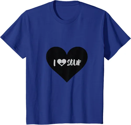 Vista 33 de I Love Soup - Camiseta de regalo con forma de corazón, Blanco, S Asfalto