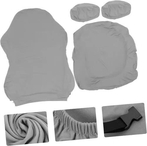 Vista 7 de MAGICLULU 1 juego de fundas elásticas para silla de juegos, lavables, protección completa para sillas de juegos, fundas elásticas para sillas