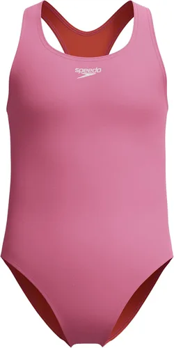 Vista 21 de Speedo Traje de baño de una pieza para niñas con espalda cruzada cerrada Plano 2023