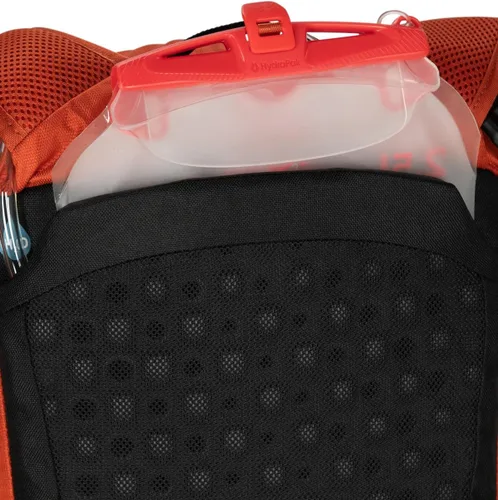 Vista 9 de Osprey Skarab 18L Mochila de senderismo para hombre con depósito hidráulico, verde tundra, talla única, Tundra Verde, Mochila de senderismo Skarab