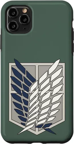 Vista 13 de Attack on Titan Funda protectora del regimiento de exploradores de la temporada 4 para iPhone 17