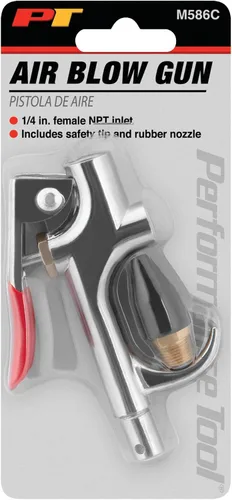 Vista 2 de Performance Tool Kit de pistola de soplado de aire de doble punta M586C