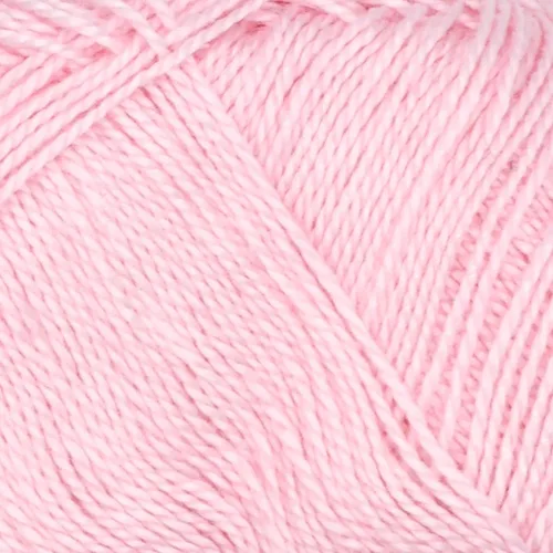 Vista 2 de JubileeYarn - Ovillo de hilo deliciosamente fino, 1.76 oz/madeja de rayón de bambú, color rosa polvo, 4 madejas