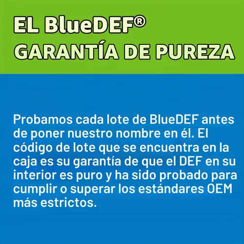 Vista 4 de BlueDEF - Líquido de escape diésel sintético, agua desionizada y urea, 2.5 galones (4 unidades)