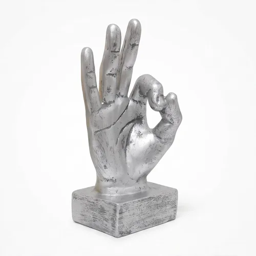 Vista 14 de Nice purchase Estatuas de escritorio con gestos de mano, escultura de dedos, decoración creativa para el hogar, sala de estar, estante