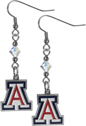 Vista 5 de Siskiyou Sports Pendientes colgantes de cristal de la NCAA