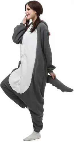 Vista 3 de Mono para mujeres hombres animales pijamas Halloween Cosplay adulto ropa de dormir traje de dibujos animados