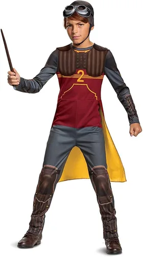 Vista 6 de Ron Weasley Quidditch - Disfraz oficial de Harry Potter para niños talla infantil