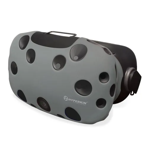 Vista 3 de Hyperkin GelShell Headset Silicone Skin for HTC Vive (Gray)