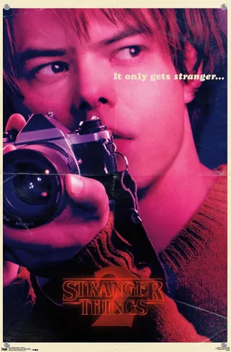 Vista 4 de Netflix Stranger Things: Season 2 - Póster de pared de Jonathan con alfileres