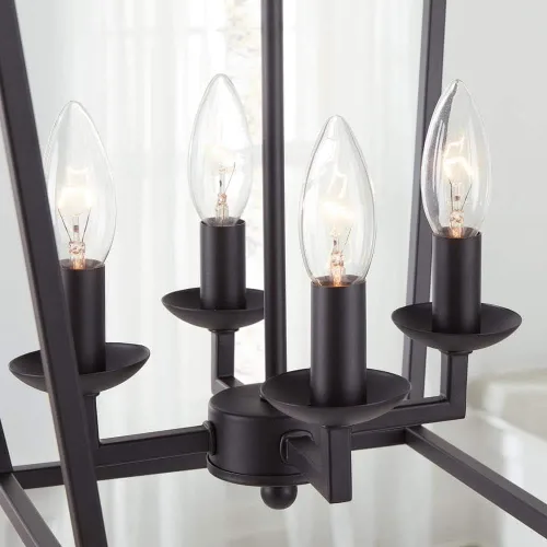 Vista 4 de Home Decorators Collection 4- Candelabro enjaulado de bronce claro