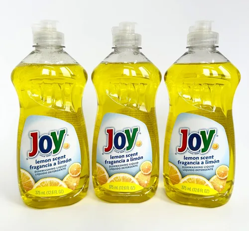 Vista 2 de Joy Líquido no ultra para platos, aroma a limón de 12.6 onzas (el paquete puede variar), paquete de 3