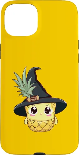 Vista 11 de Funda para iPhone 16 con diseño de piña para Halloween 2024