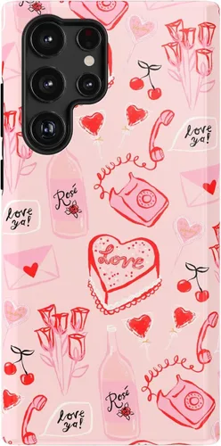 Vista 56 de Casely Funda para Galaxy S22 Ultra Todo por amor Orgullo Diseño protector delgado esencial de doble capa