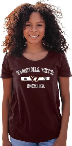 Vista 8 de Blue 84 NCAA - Camiseta con licencia oficial de la NCAA para mujer, color del equipo atlético