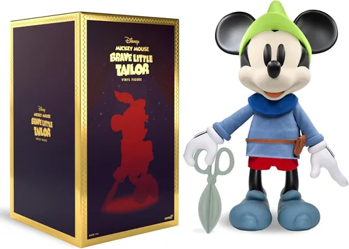 Vista 3 de Super7 Brave Little Tailor Mickey Mouse Disney Figura de Reacción Super Size de 16 pulgadas