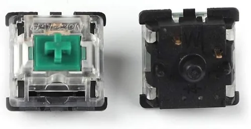 Vista 16 de YMDK Gateron MX Switch - Carcasa transparente de 3 pines y 5 pines para teclado mecánico, compatible con Cherry MX