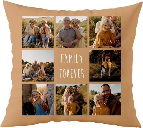 Vista 12 de Fabric Textile Products Almohada personalizada - Fabricada en EE. UU. - Almohadas personalizadas con imágenes o texto - Almohada de sofá - Regalo