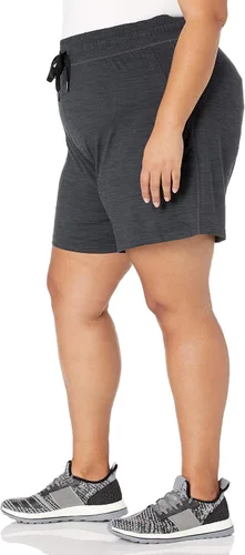 Vista 6 de Tienda Essentials Women's Brushed Tech Stretch Short (Available in Plus Size)