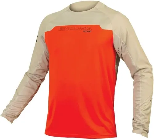 Vista 4 de Endura Maillot de ciclismo MT500 Burner de manga larga para hombre
