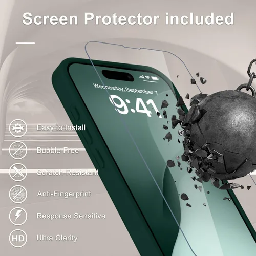 Vista 416 de Funda para Google Pixel 10 Pro XL, cubierta magnética mate, color negro Fit for MagSafe, Screen Protector included, Shockproof Military Grade