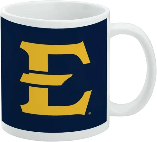 Vista 196 de Taza de cerámica con el logotipo principal de la Universidad Rider, taza de regalo novedosa para café, té y bebidas calientes, 11oz, blanca