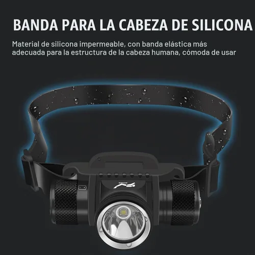 Vista 6 de WINDFIRE HP900 - Luz de buceo para buceo, ultra brillante, 5 modos Negro-HP900