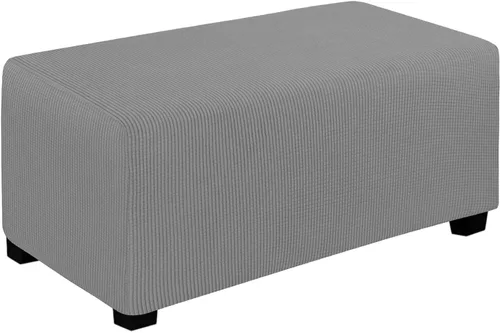 Vista 81 de Easy-Going Funda Elástica para Otomana Taburete de Almacenamiento Plegable Protector de Muebles Funda Rectangular Suave con Parte Inferior Elástica