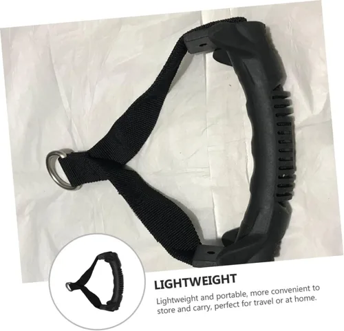 Vista 7 de BESPORTBLE 3 unids Fitness Handle Single Grip Handle Banda De Resistencia para Ejercicios Fitness Cuerda Elástica Mango Polea de Cable Mango