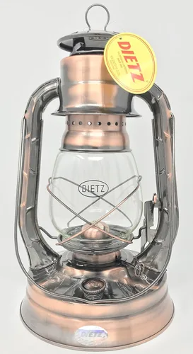 Vista 5 de Dietz #8 Bronce Air Pilot Linterna de combustión de aceite