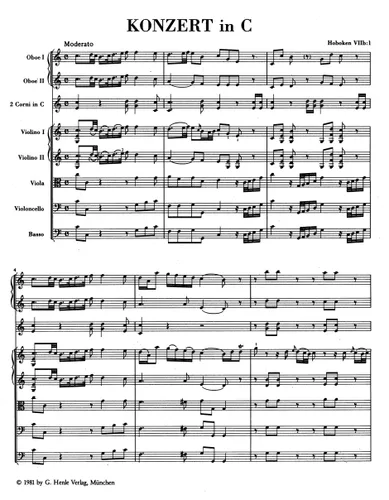 Vista 2 de Haydn Cello Concerto in C Major, Hob. VIIb1 (Study Score)