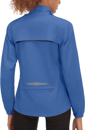 Vista 11 de Little Donkey Andy Chaqueta de ciclismo plegable para mujer, mangas Amarillo fluorescente