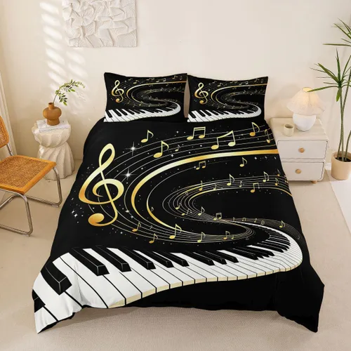 Vista 9 de Lindo juego de ropa de cama con dinosaurios, juego de funda de edredón con dibujos animados de cactus, funda de edredón decorativa, funda de edredón