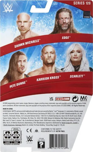 Vista 6 de WWE Shawn Michaels - Figura de acción de la serie 120, figura de acción de 6 pulgadas, coleccionable para edades de 6 años en adelante