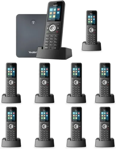 Vista 5 de Yealink Paquete de teléfono IP W79P de base W70B y teléfono W59R + 1 unidad de teléfono W59R (W79P + 1 x W59R)