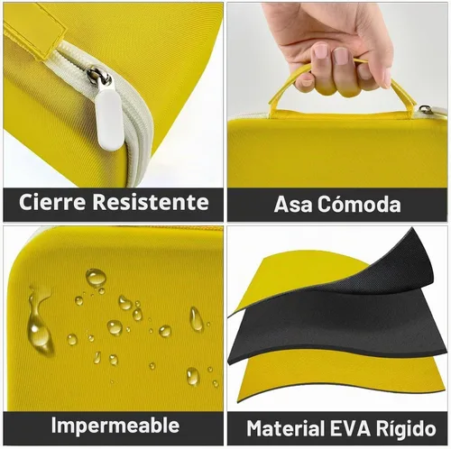 Vista 4 de GWCASE Mini funda de hierro para Oliso M2/M3Pro, bolsa de viaje de costura