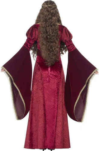 Vista 3 de Smiffy's - Disfraz de reina medieval para mujer