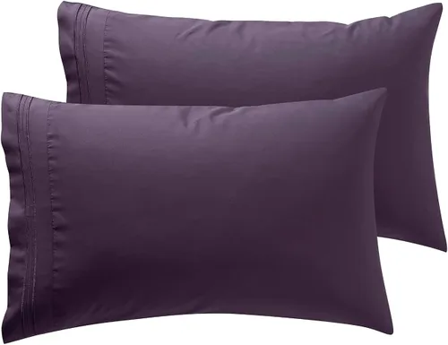 Vista 42 de Nestl - Juego de 2 fundas de almohada de microfibra azul playa tamaño Queen, 20 x 30 pulgadas