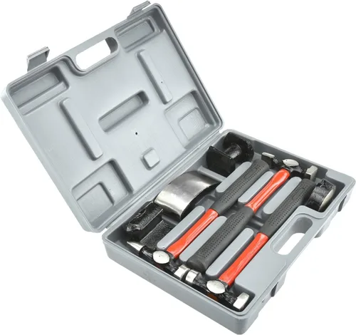 Vista 2 de Neiko 20709A Kit de Martillo y Yunque para Carrocería de Servicio Pesado, 7 Piezas