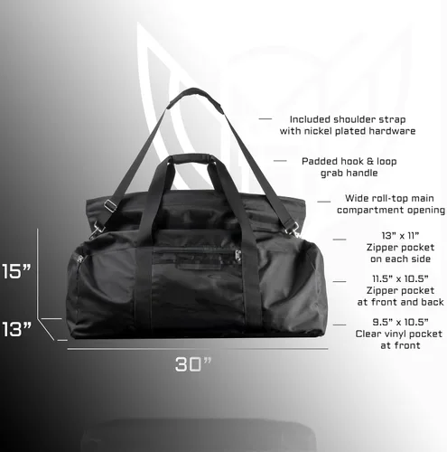 Vista 2 de Xtreme Sight Line ~ Xecutive Transport Faraday Bolsa de lona para torres de computadoras y otros dispositivos electrónicos grandes ~ Seguridad
