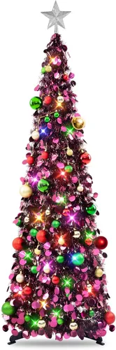 Vista 9 de N&T Nieting - Árbol de Navidad de oropel