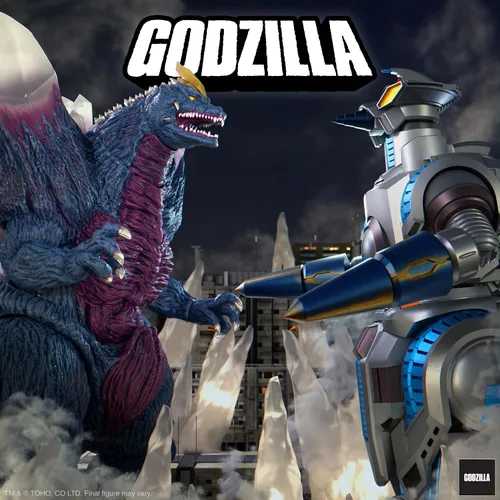 Vista 6 de Super7 ¡ULTIMATES! Toho HeiSei M.O.G.U.E.R.A. - Figura de acción de Toho Godzilla de 8 pulgadas con accesorios, coleccionables de películas clásicas